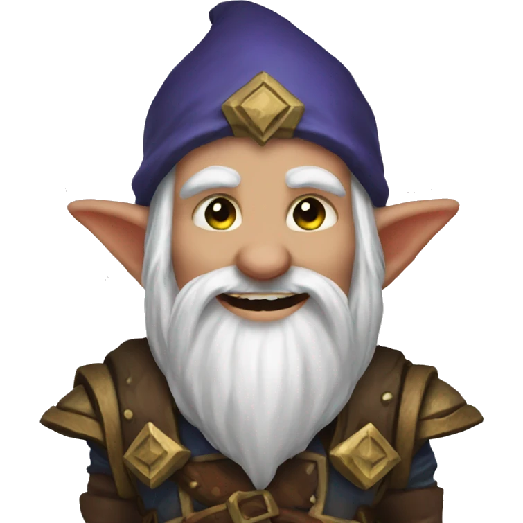 world of warcraft gnome happy emoji