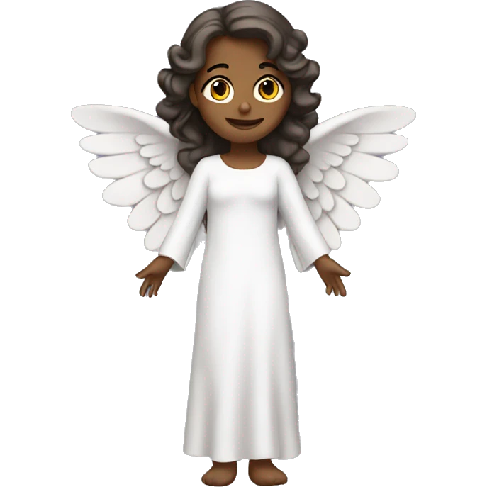 angel girl with wings  emoji