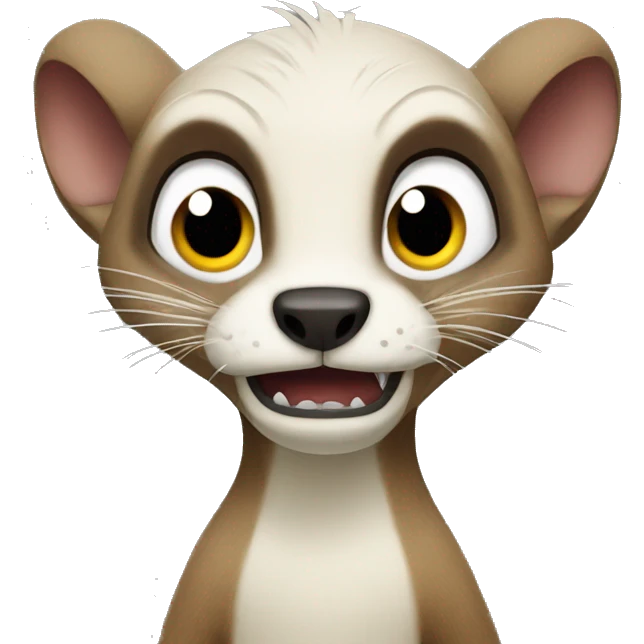 Angry weasel emoji