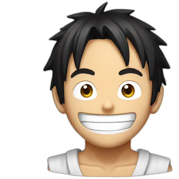 Luffy emoji