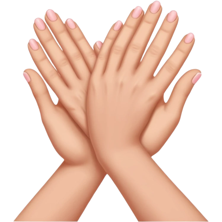 pray hands mangas rosadas  emoji