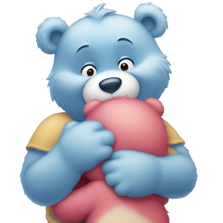 Care bear hug emoji