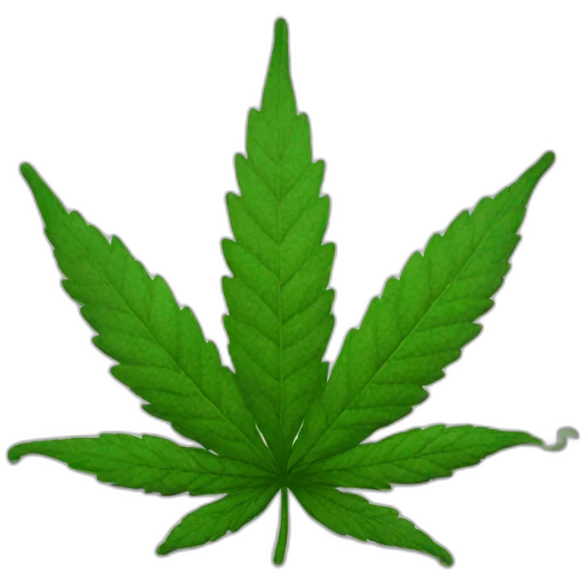 smoke weed emoji