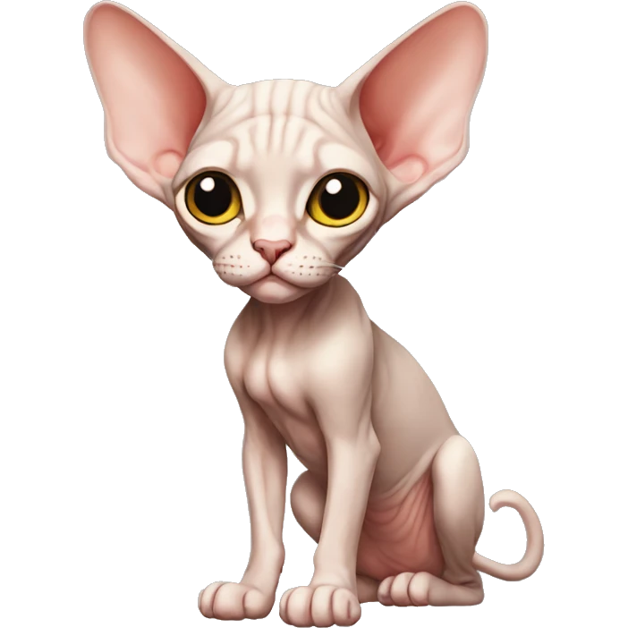 Sphynx Full Body emoji