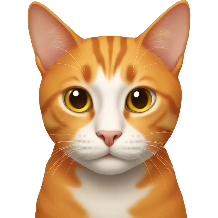 orange cat  emoji