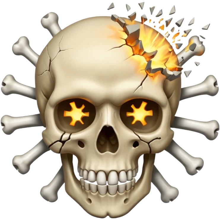 Exploding skull  emoji