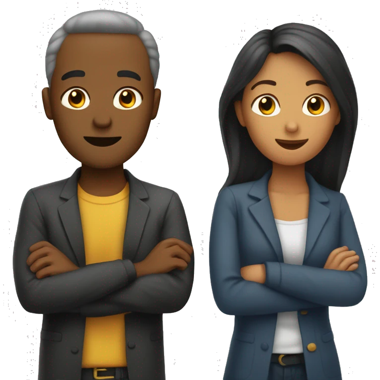 deux personnes se serrent la main emoji