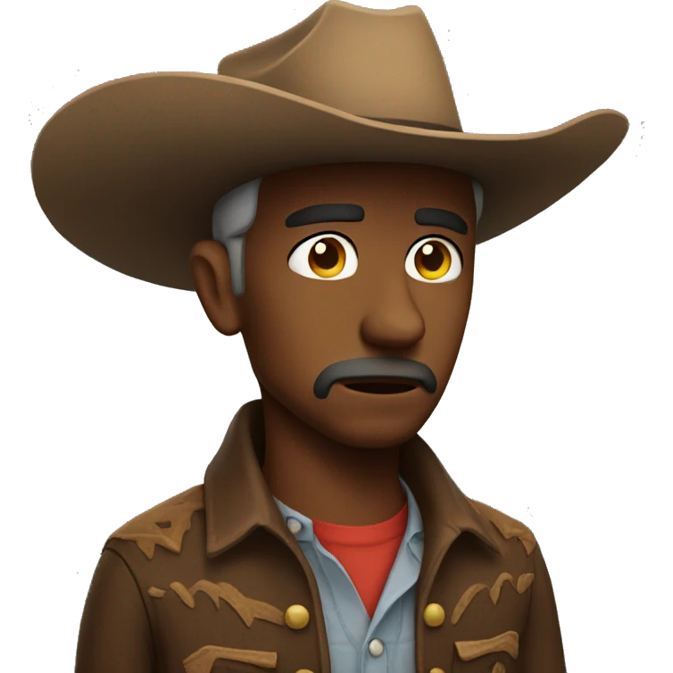 SAD COWBOY emoji