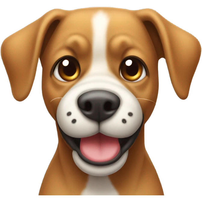 cane che ride emoji