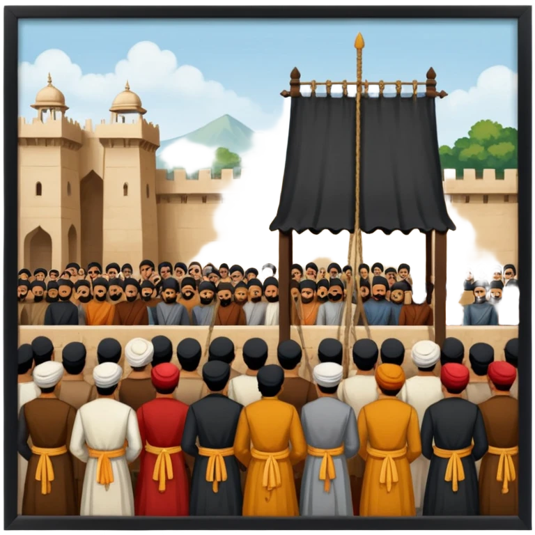 16th century execution letter india emoji