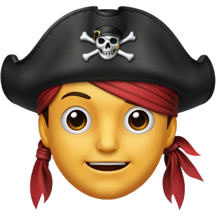pirate hat emoji