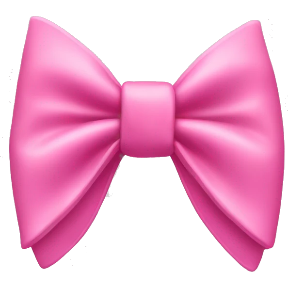 pink bow tie emoji