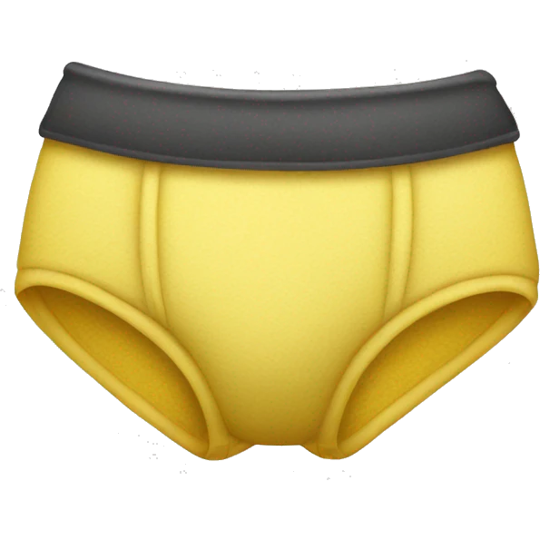 yellow underpants emoji