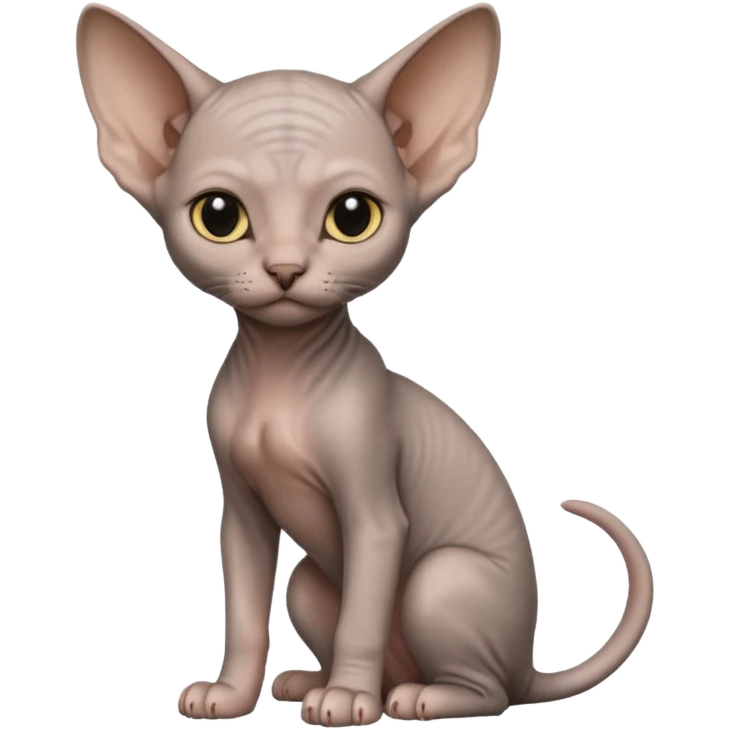 a sphinx sitting kitten  emoji