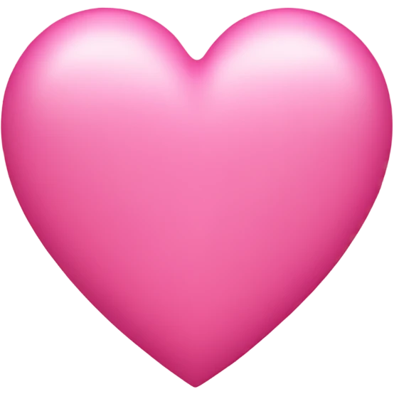 Pink heart emoji