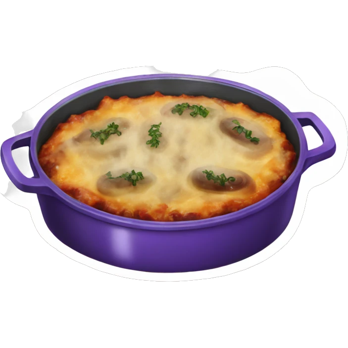 Eggplant casserole emoji