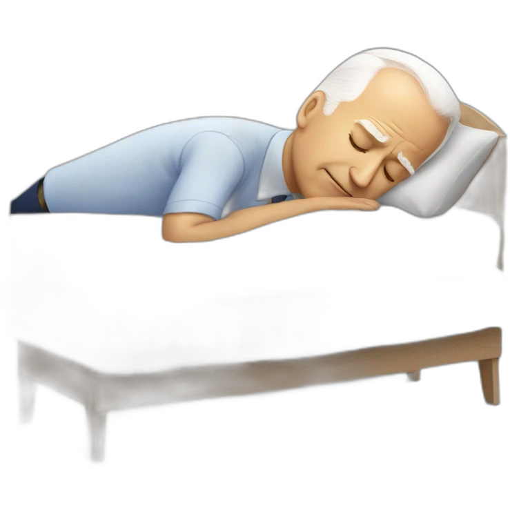 Biden sleeping emoji