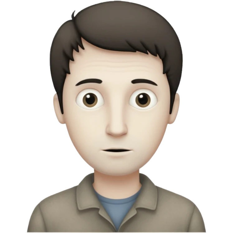 whispy guy styled after a Leunig illustration emoji