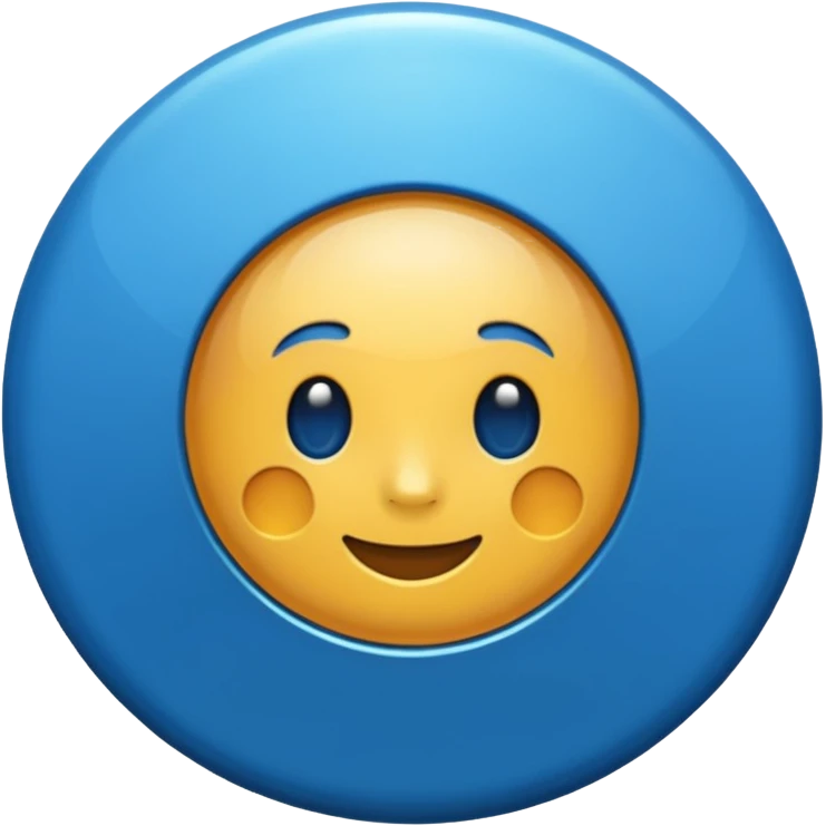 Badge bleu meta certified emoji