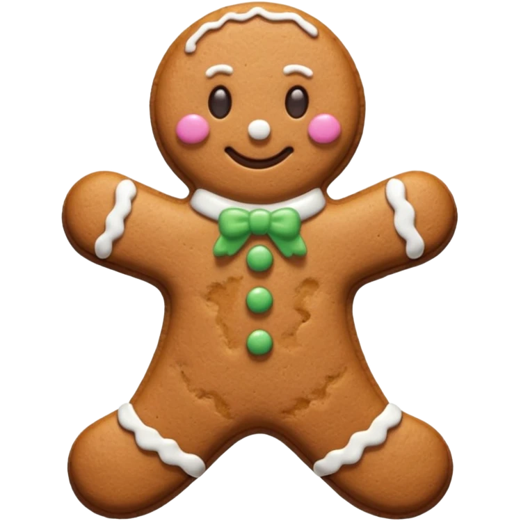 Gingerbread emoji