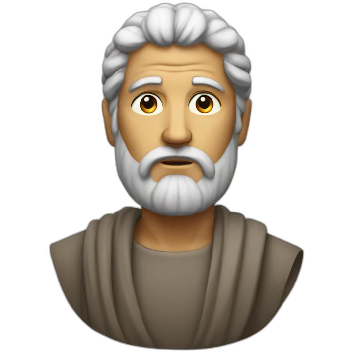 Stoic man emoji