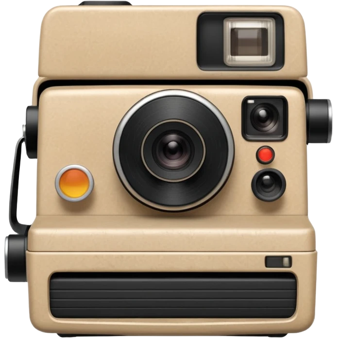 camera vintage instantanea emoji