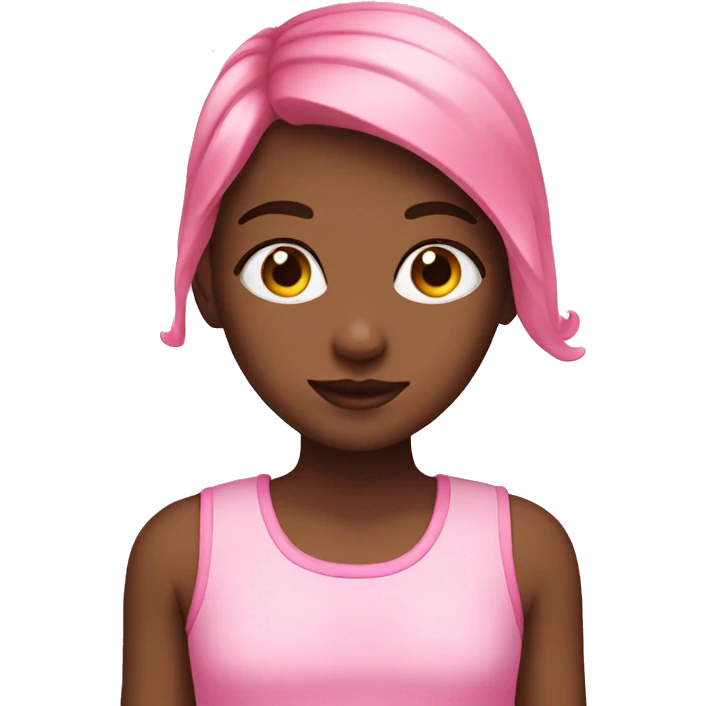 pink girl emoji