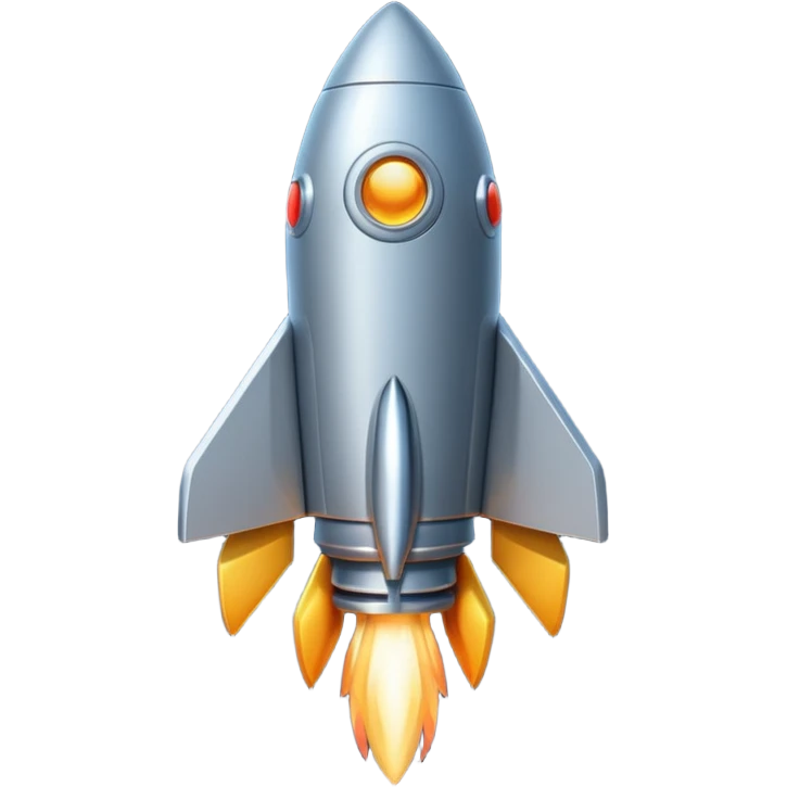 spatial rocket emoji