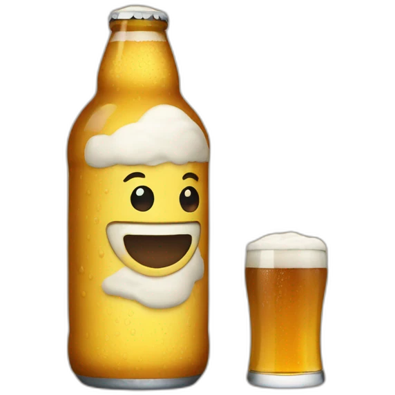 🤡 beer emoji