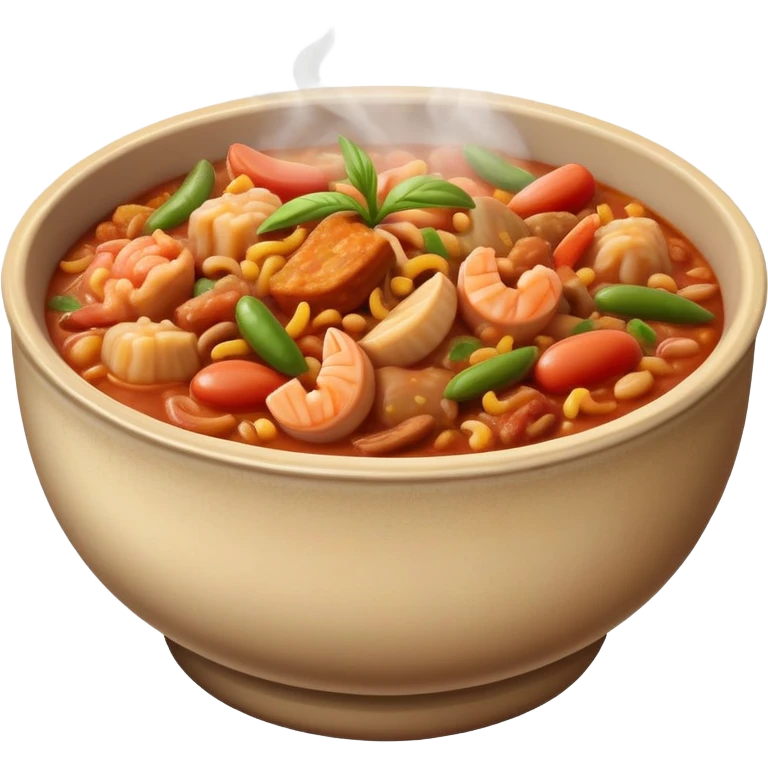 Jambalaya bowl  emoji