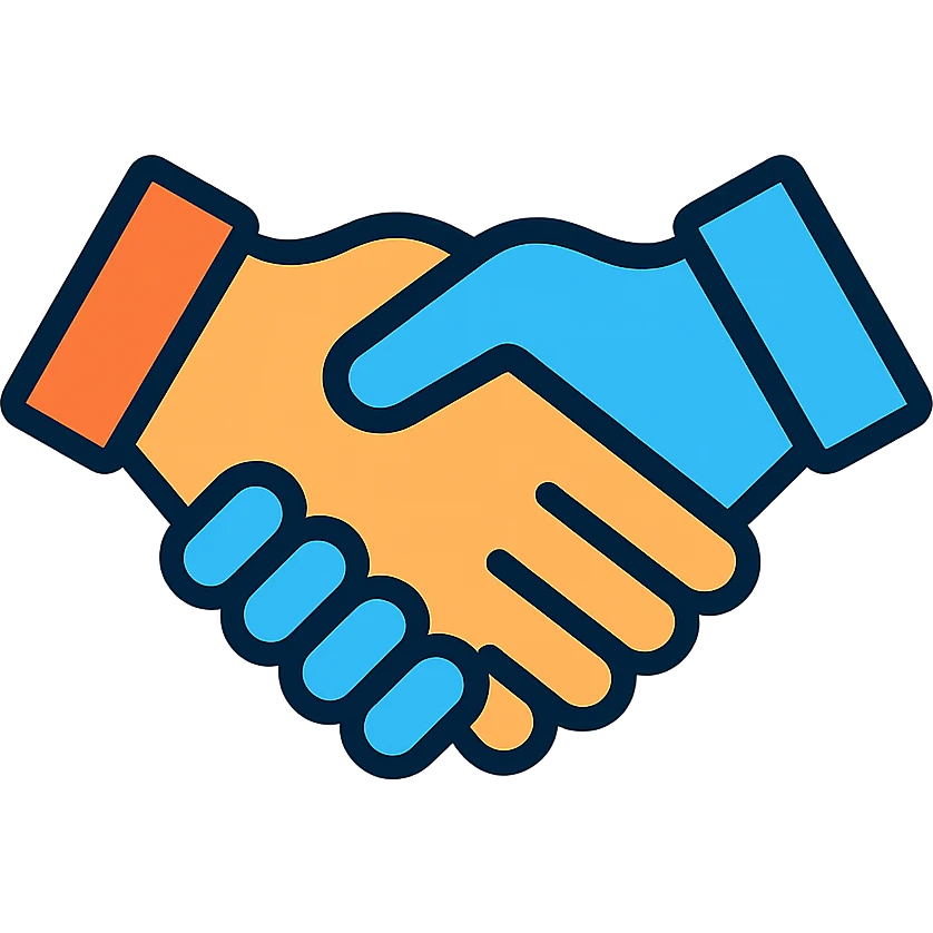 shaking hand emoji