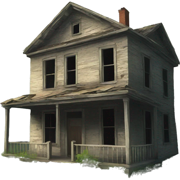 Abandoned house emoji