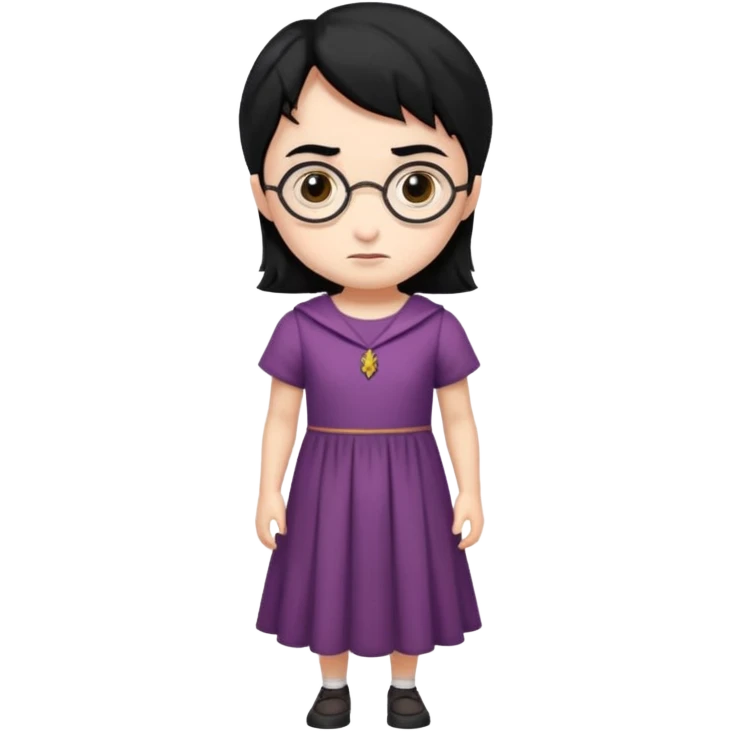 Harry potter wearing a dress emoji
