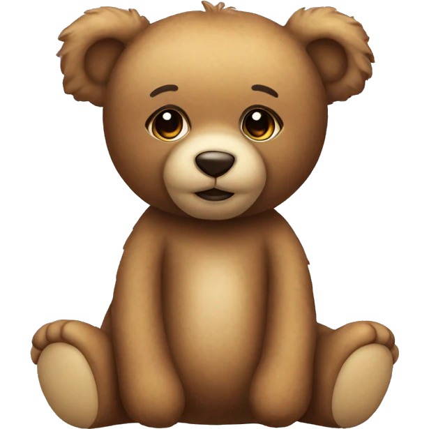 Coquette teddy bear emoji