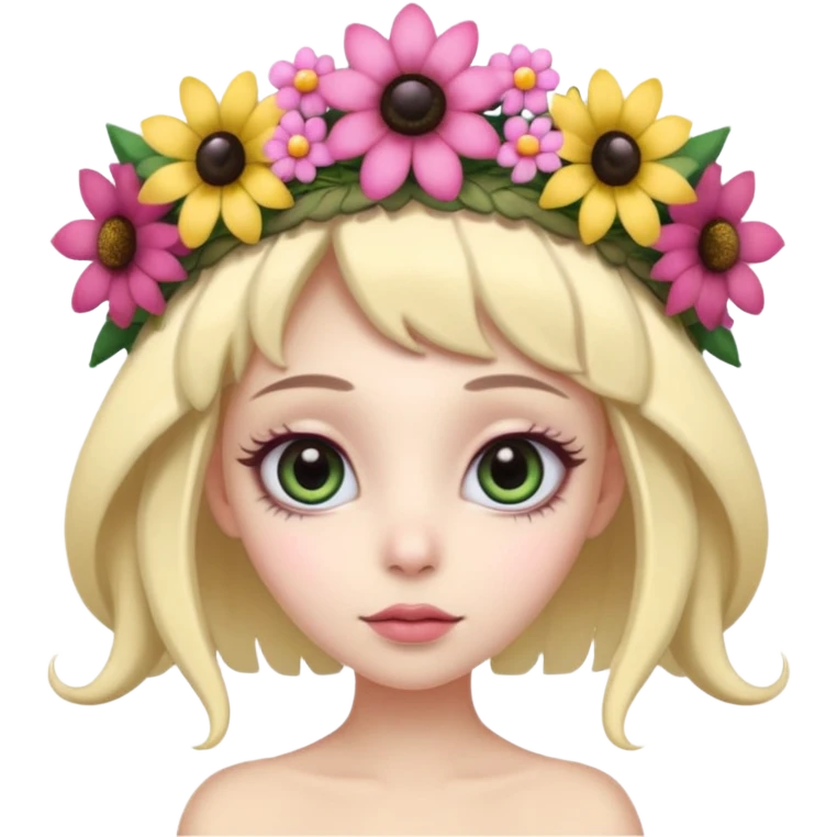 Girly alien  emoji