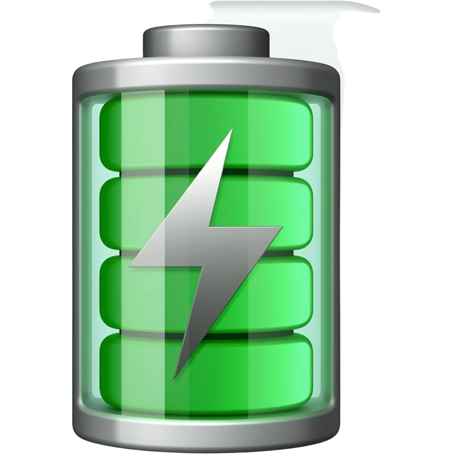 Charging emojis: Professional single icon style, no cartoon, no cute style emoji