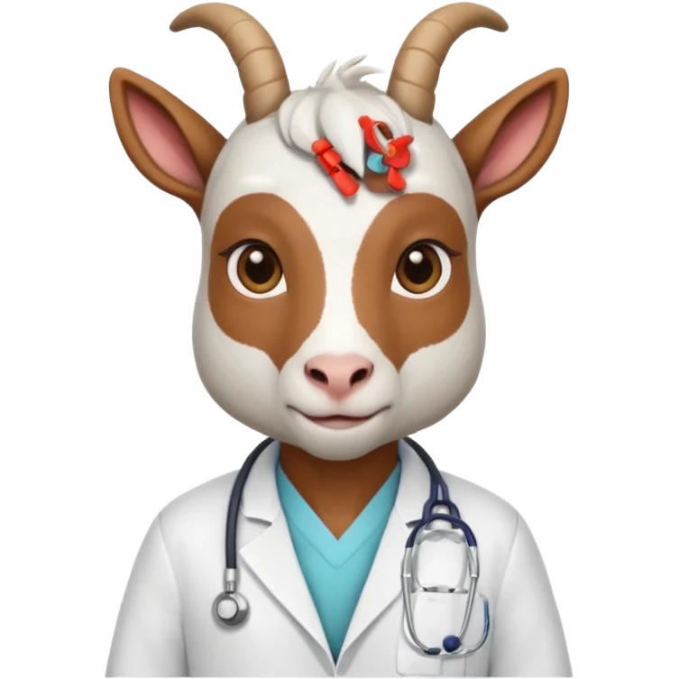 doctor goat emoji