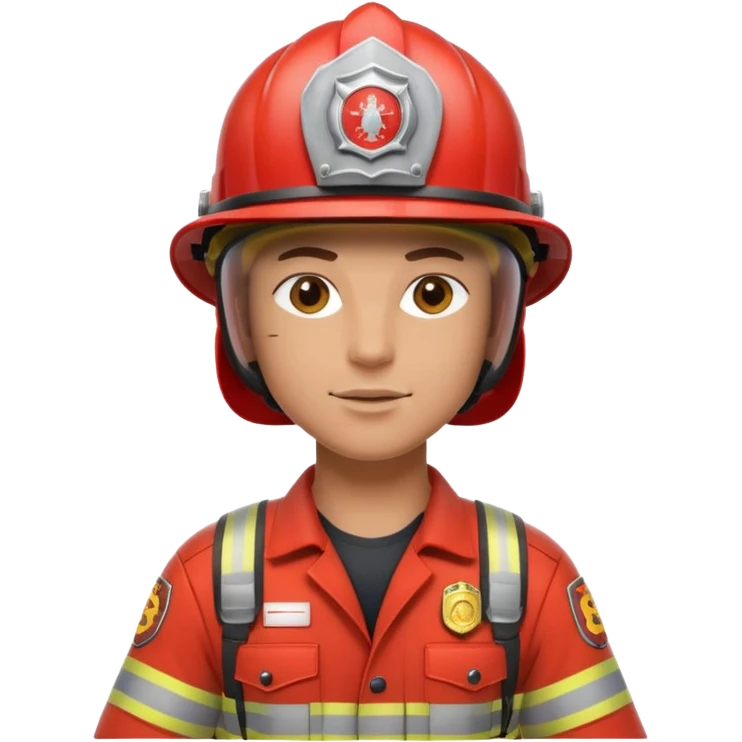 Sexy firefighter emoji