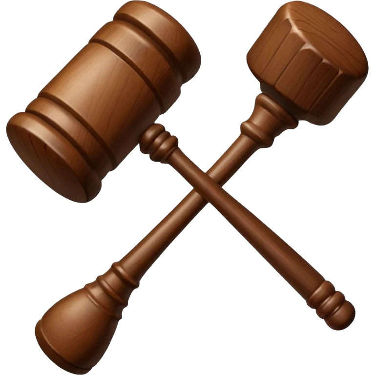 bidding mallet emoji