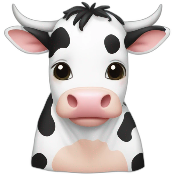 Vache en humain emoji