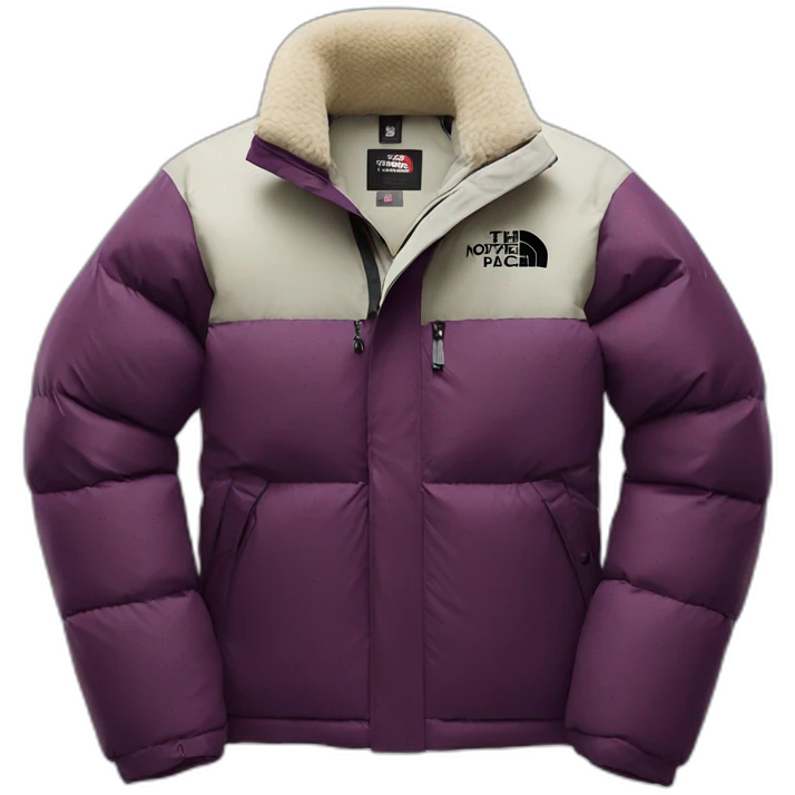 Jacket the north face emoji