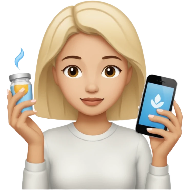 Perempuan lagi selfcare (tapi yang lebih ketutup) emoji