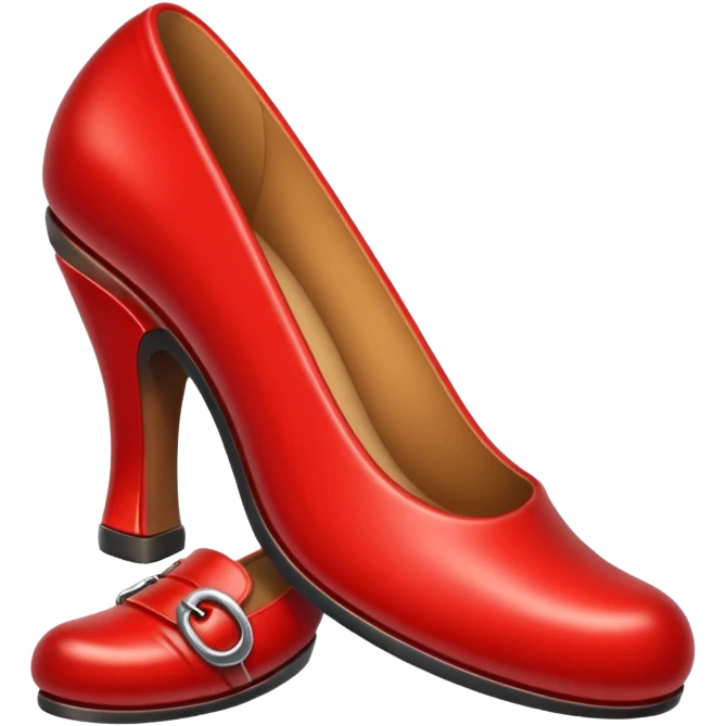 red shoe emoji