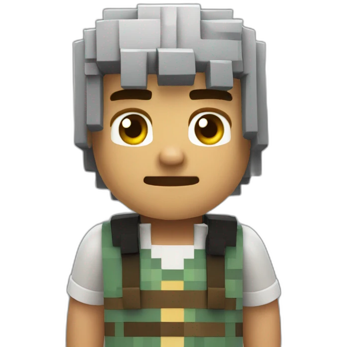 A resident from Minecraft emoji