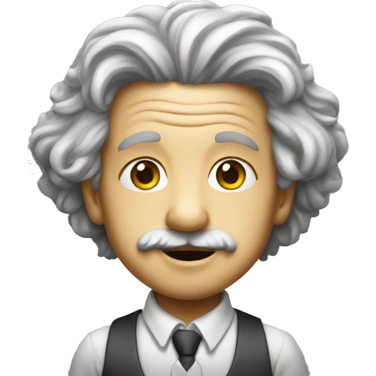 Einstein ain kid emoji