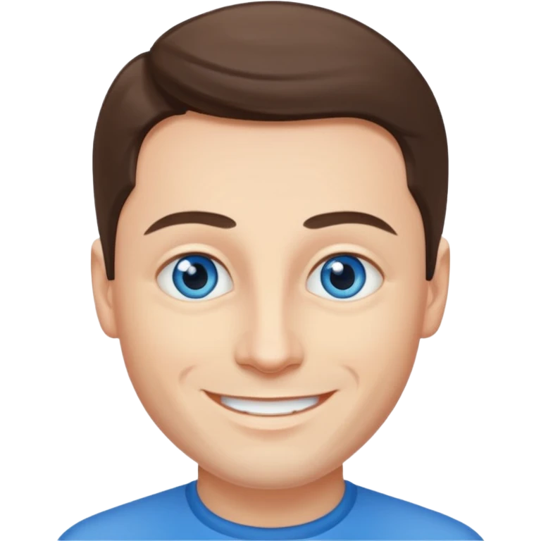 Grigori Aleksandrov with blue eyes emoji