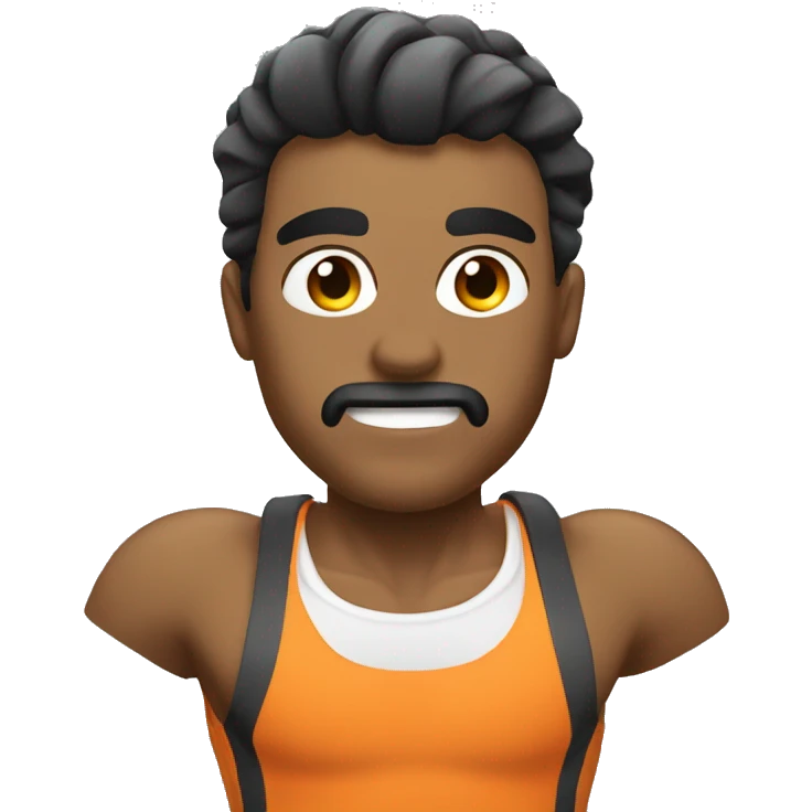 Mancuerda de gym emoji