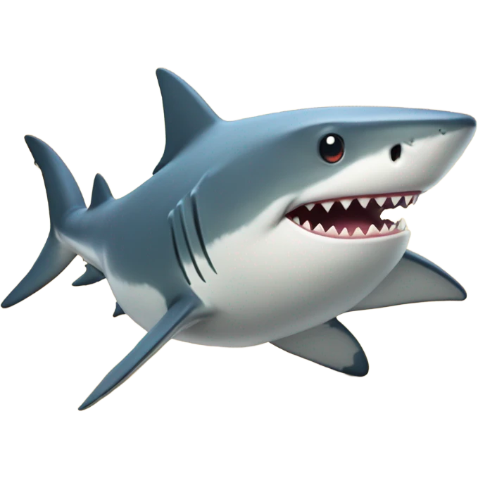 Shark with Z on it emoji