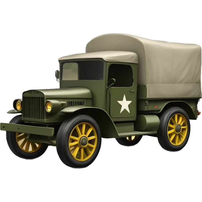 1865 Us Army Truck emoji
