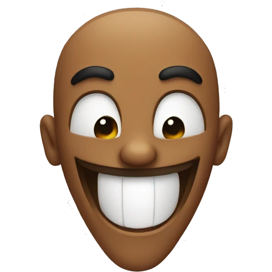 Laughing and pointing  emoji